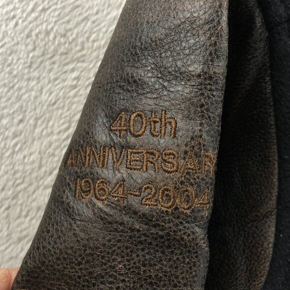 Vintage Astro Wear Ltd Men Varsity Jacket XL Wool Blend with Leather Sleeves - Picture 13 of 15